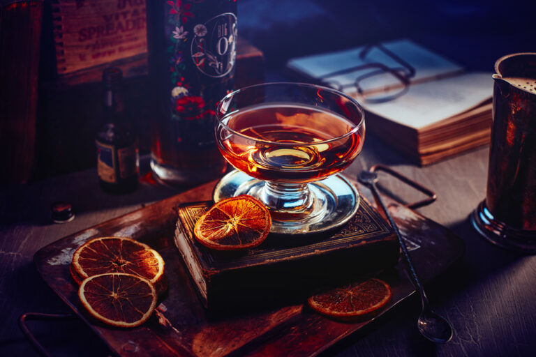 Ginger Old Fashioned Big O Ginger Liqueur