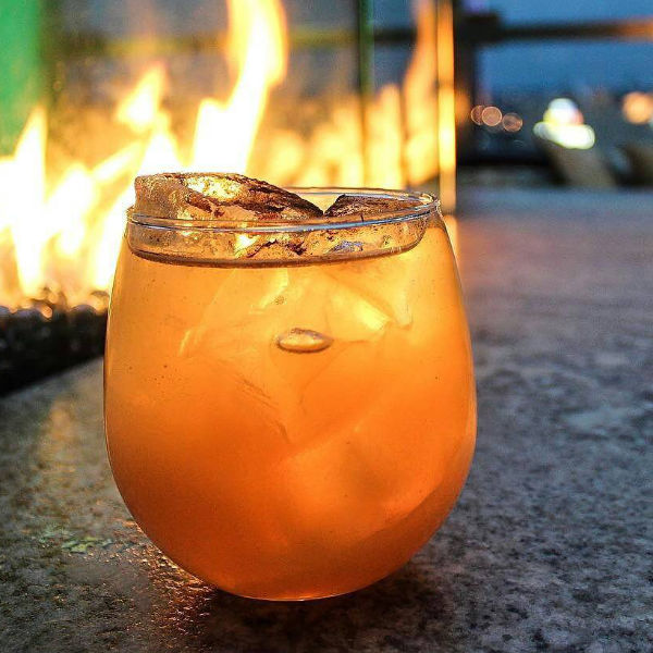Heart on Fire with Big O Ginger Liqueur