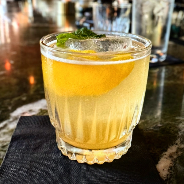 The Sidewinder with Big O Ginger Liqueur